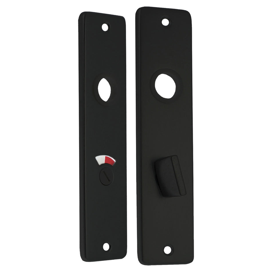 StarX WC Schild 57/5 Aluminium Zwart 180x41mm 2stuks-759260