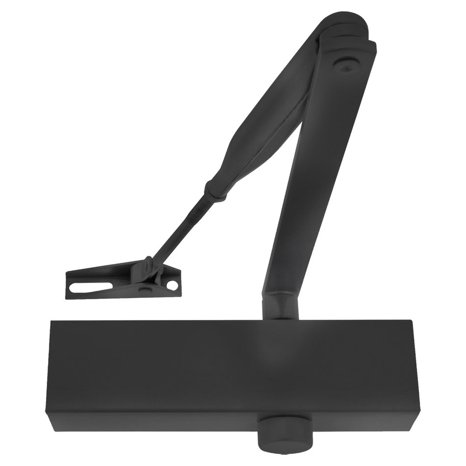 StarX Deurdranger 60-85kg Aluminium Mat Zwart-759271