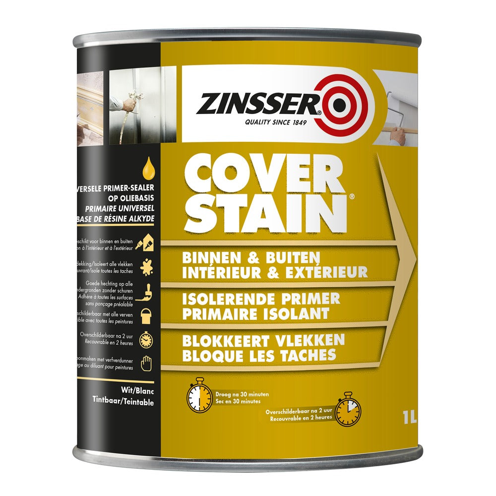 Zinsser Coverstain BX Primer 1L-759438