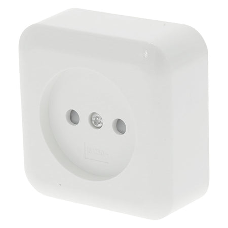 Q-Link Contactdoos Opbouw 1-Voudig Polarwit-759524