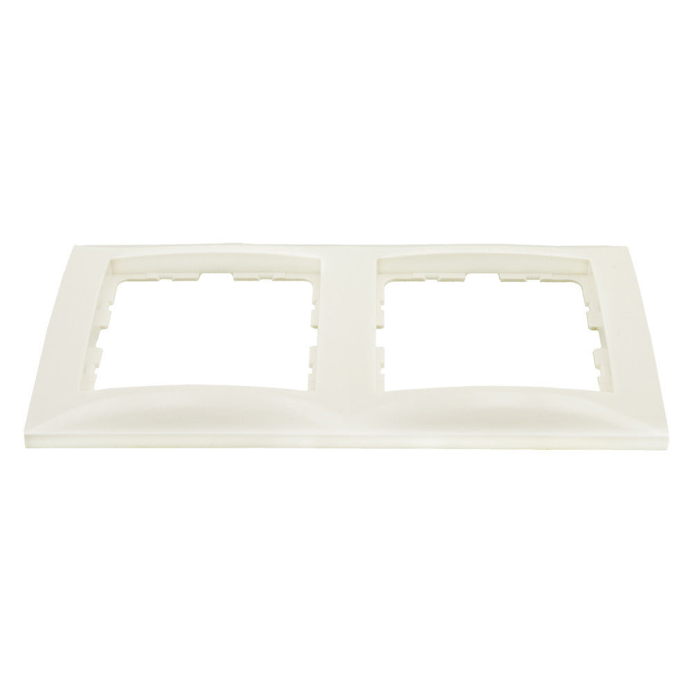 Berker Afdekraam S1 Inbouw 2-Voudig Polarwit-759562