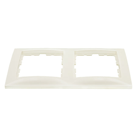 Berker Afdekraam S1 Inbouw 2-Voudig Polarwit-759562
