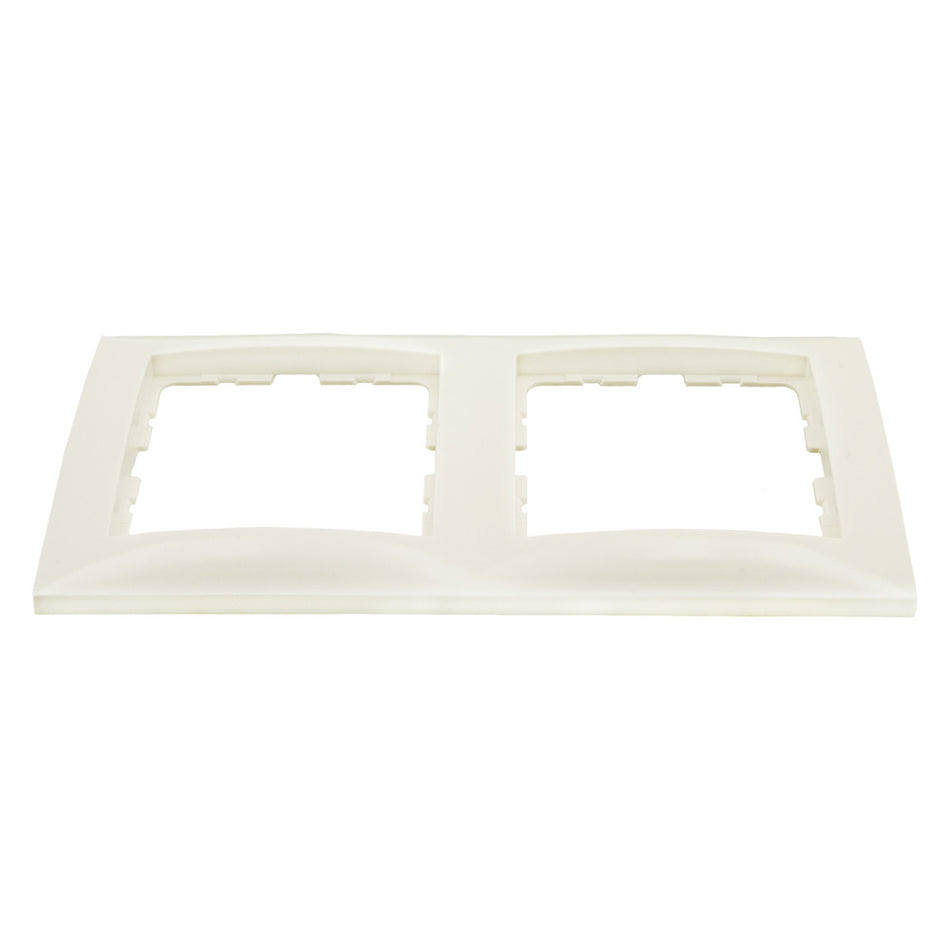 Berker Afdekraam S1 Inbouw 2-Voudig Polarwit-759562