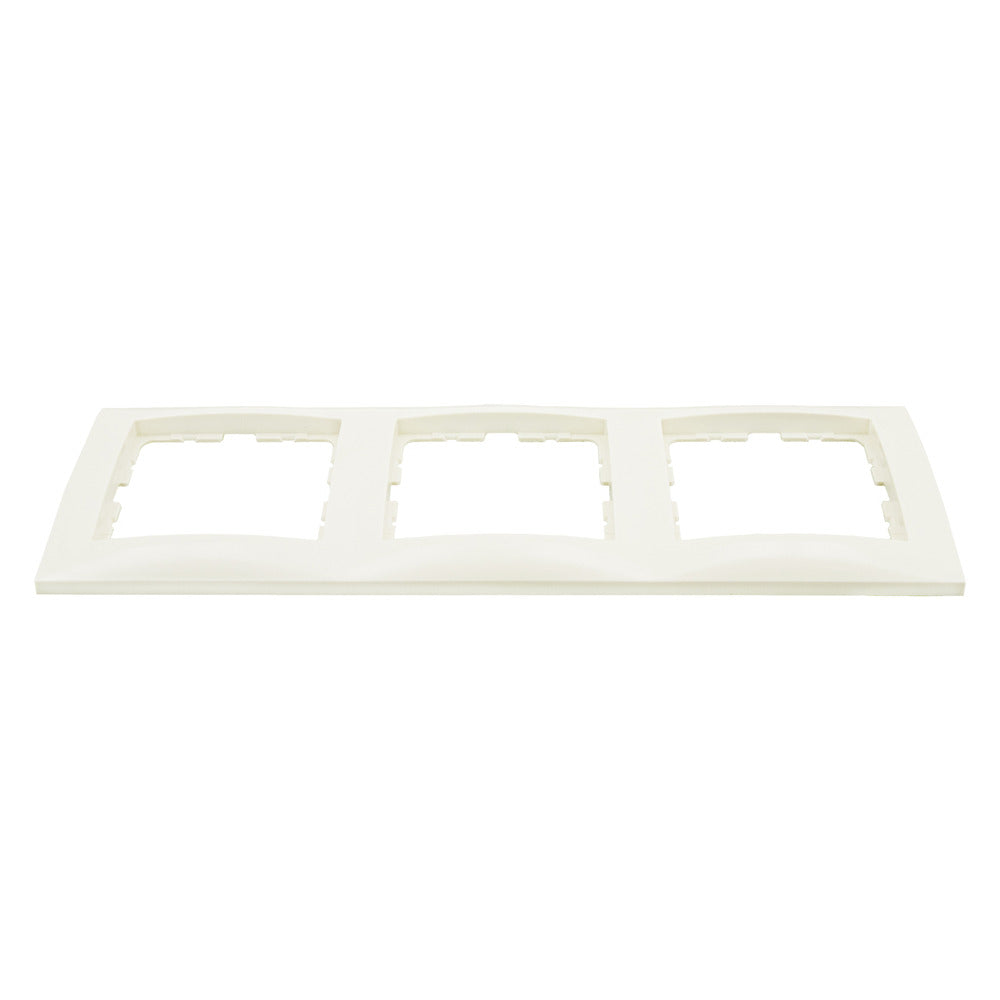 Berker Afdekraam S1 Inbouw 3-Voudig Polarwit-759563