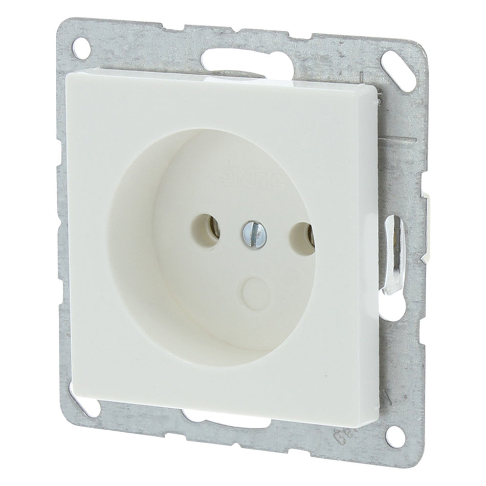 Jung Contactdoos AS500 Inbouw 1-Voudig Polarwit-759590