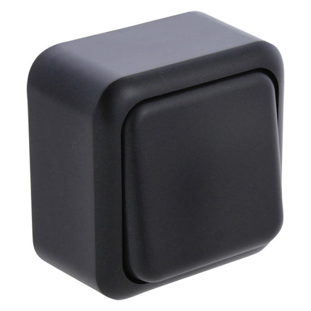 Q-Link Schakelaar Opbouw Wissel Zwart-759615