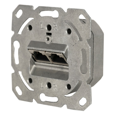 Q-Link Contactdoos Inbouw Telefoon/Data CAT6A 2x8-Polig-759625