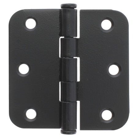 StarX Scharnier Rond Model Met Losse Pen Zwart 76x76mm 2stuks-759661