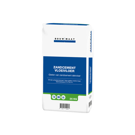 Bouwmaat Zandcement Vloeivloer 3-10cm 25kg-759738