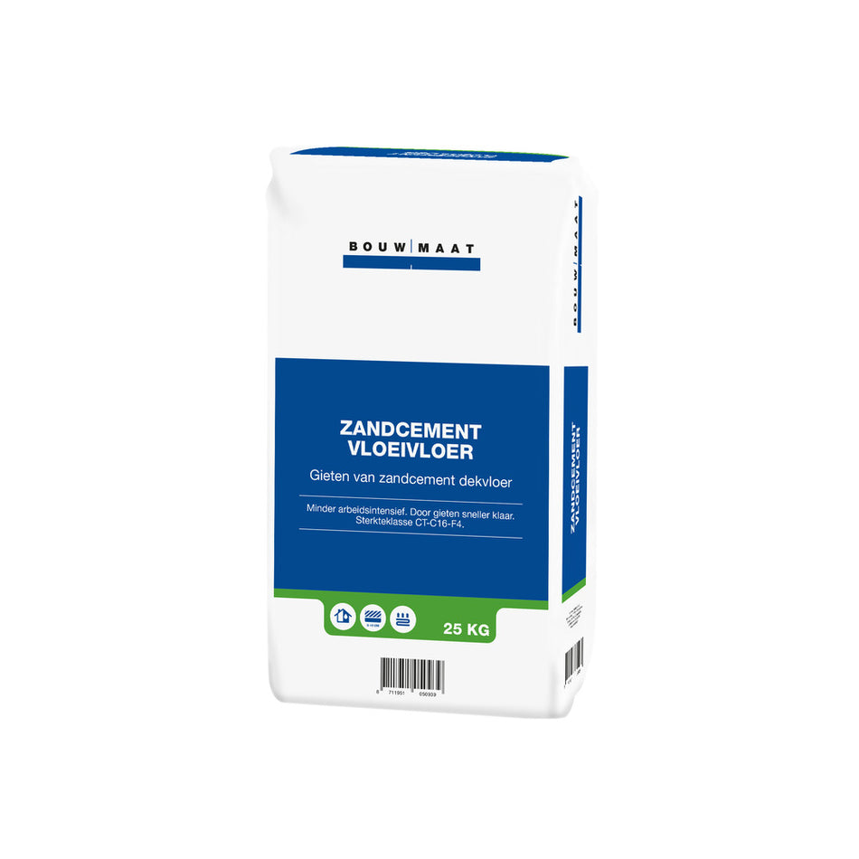 Bouwmaat Zandcement Vloeivloer 3-10cm 25kg-759738