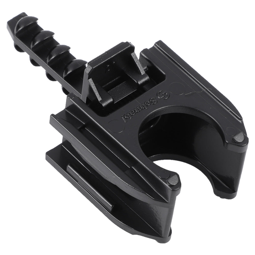 Buisclip Euro Zwart 16mm 50st-759739