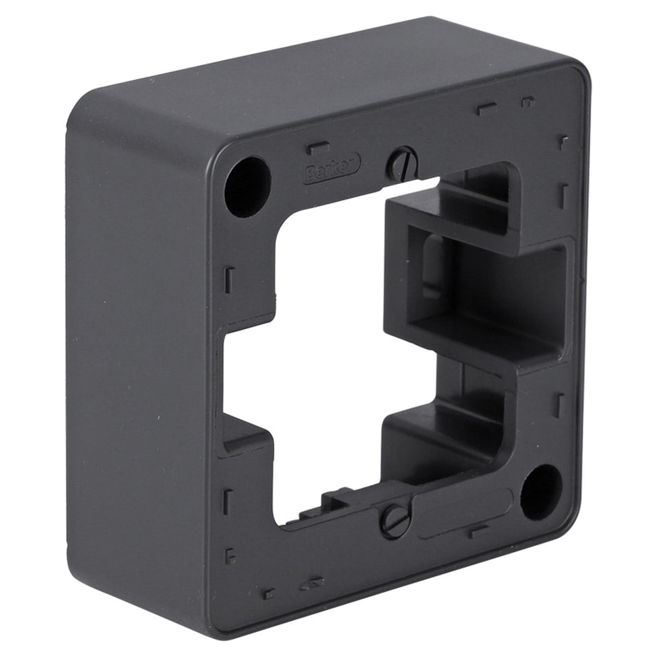 Berker Opbouwraam Q1 Inbouw 1-Voudig Antraciet-759765