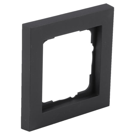 Gira Afdekraam E2 Inbouw 1-Voudig Zwart Verticaal/Horizontaal-759815