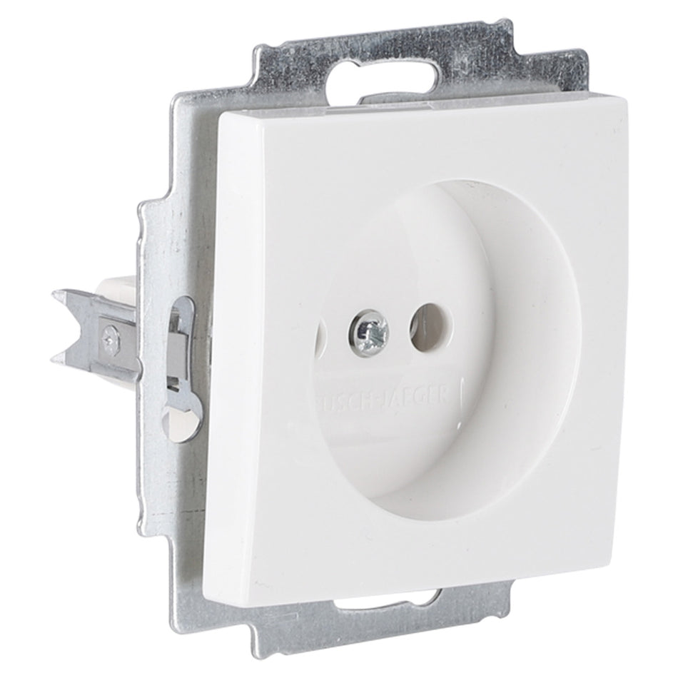 Busch-Jaeger Contactdoos Balance Inbouw 1-Voudig Polarwit-759836