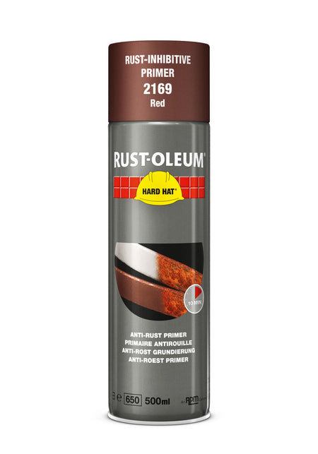 Rust-Oleum Hard Hat Anti Roest Primer Roodbruin 500ml-760035