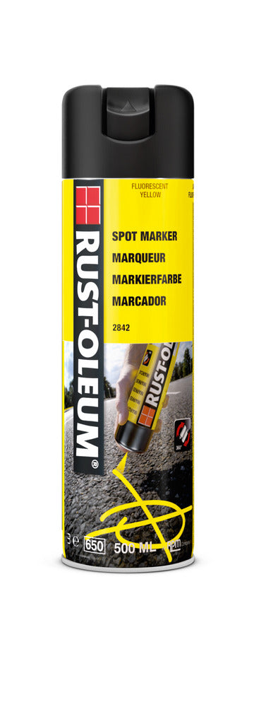 Rust-Oleum Markeerspray Fluorescerend Geel 500ml-760042