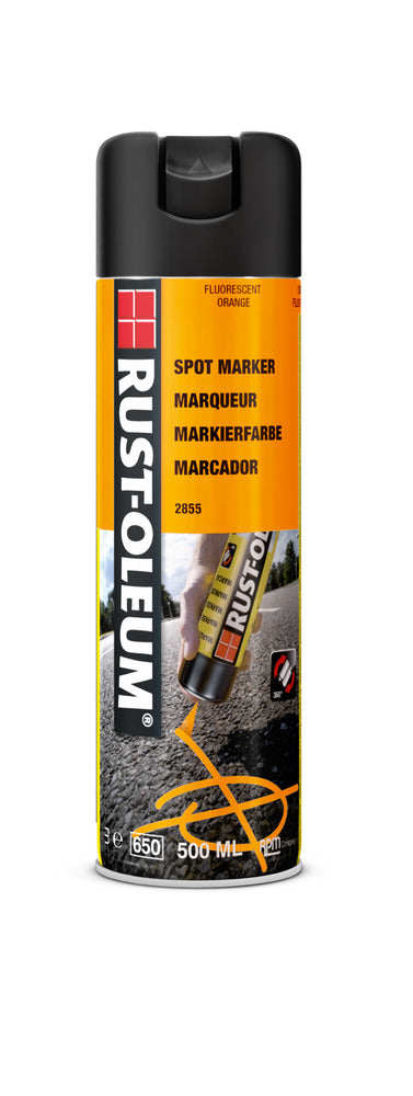 Rust-Oleum Markeerspray Fluorescerend Oranje 500ml-760044