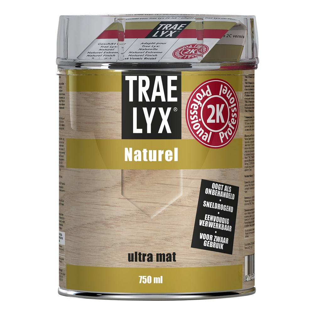 Trae Lyx Parketlak Naturel Ultra Mat 2K 750ml-760207