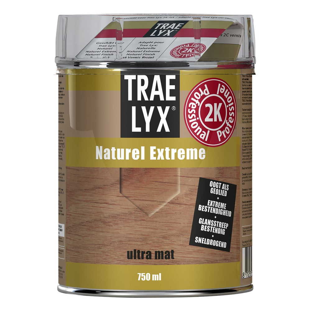 Trae Lyx Parketlak Naturel Extreme Ultra Mat 2K 750ml-760210