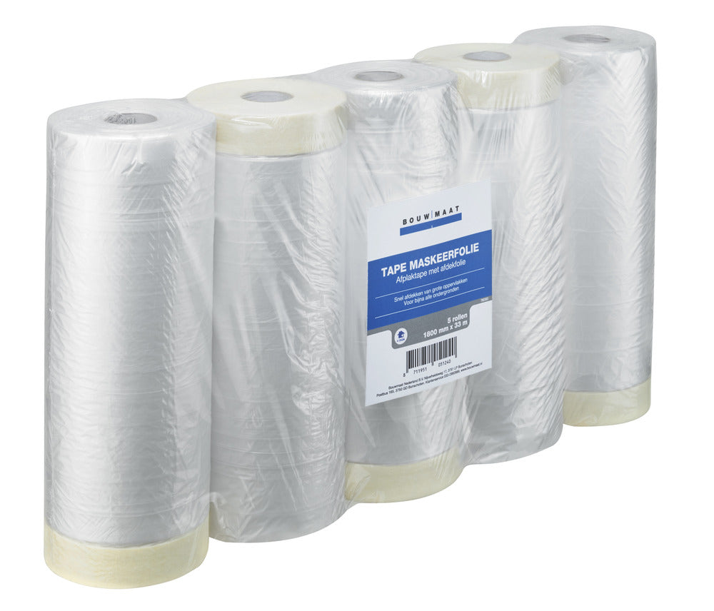 Bouwmaat Tape Maskeerfolie-760393