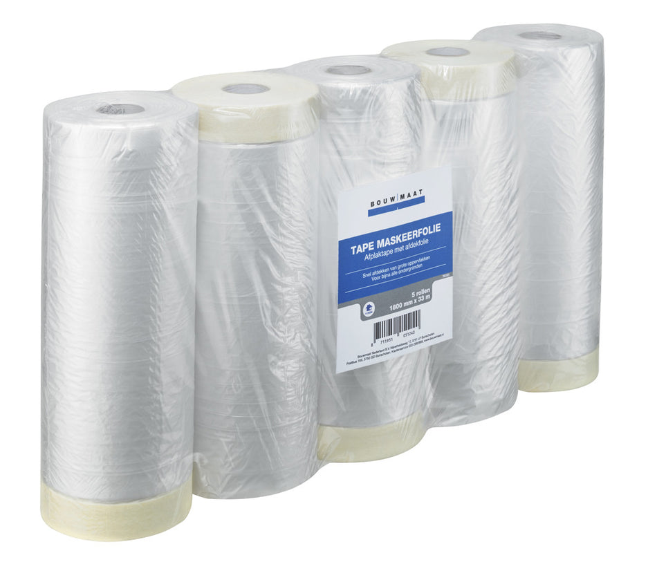 Bouwmaat Tape Maskeerfolie-760393