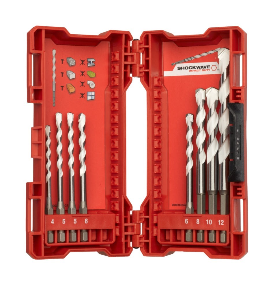 Milwaukee Multi Materiaalborenset 8st-760592