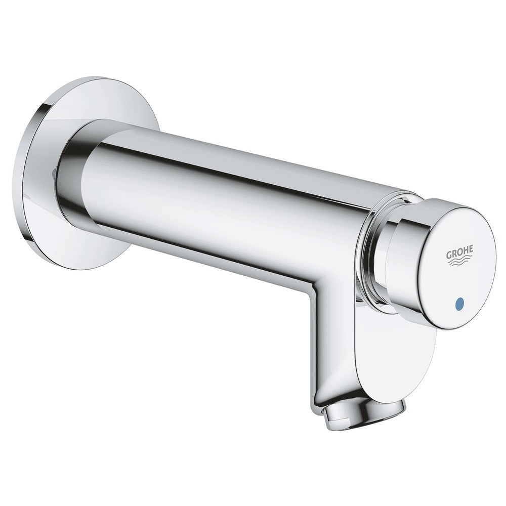 GROHE Euroeco Cosmo T Tapkraan Chroom Wandbevestiging Zelfsluitend-760765