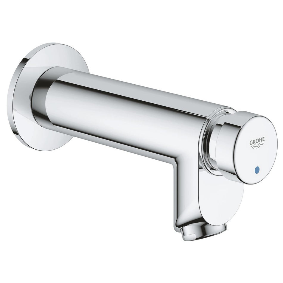 GROHE Euroeco Cosmo T Tapkraan Chroom Wandbevestiging Zelfsluitend-760765