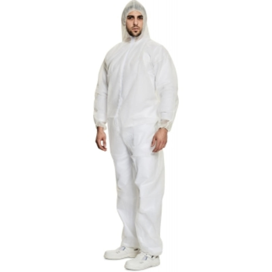 CERVA Overall Wegwerp Marx BE 07 001 Wit Maat XL-761113