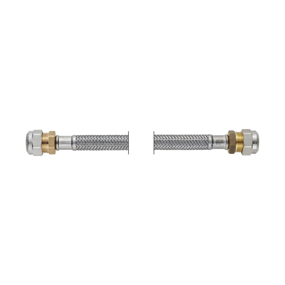PROFLEX Slang flexibel 12 mm knelkoppeling x12 mm knelkoppeling DN8 lengte: 45 cm-761125