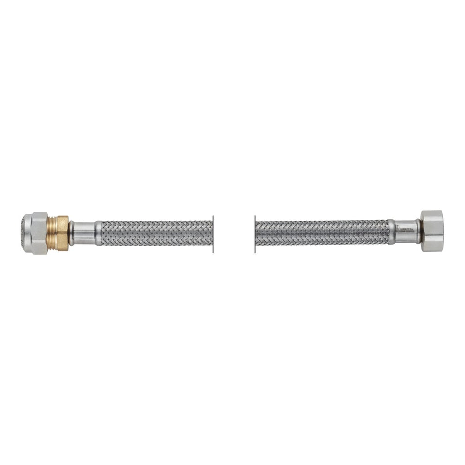 PROFLEX Slang flexibel 10 mm knelkoppeling x 3/8'' binnendraad DN8 lengte: 45 cm-761127