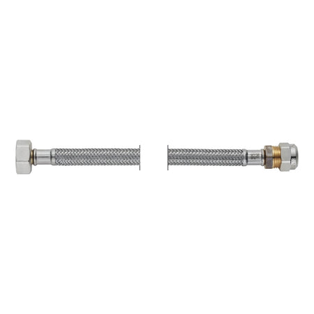PROFLEX Slang flexibel 12 mm knelkoppeling x 1/2'' binnendraad DN8 lengte: 45 cm-761128