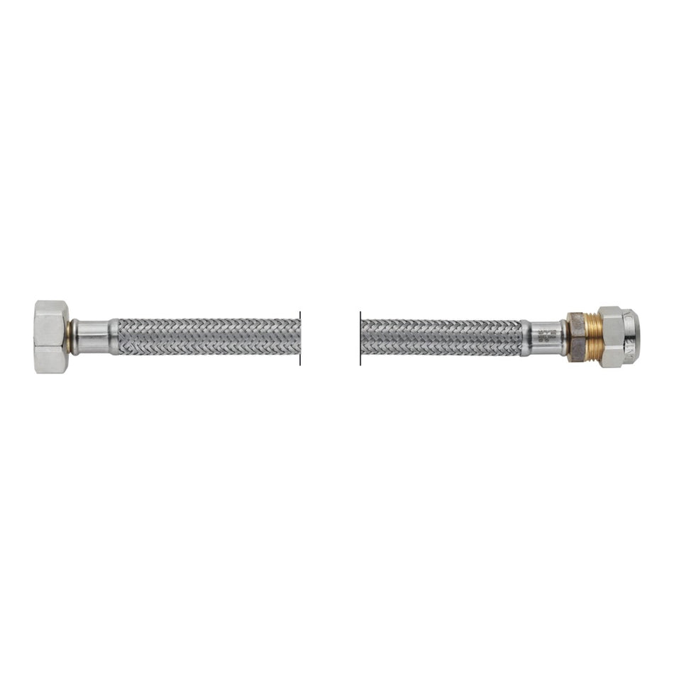 PROFLEX Slang flexibel 12 mm knelkoppeling x 1/2'' binnendraad DN8 lengte: 45 cm-761128