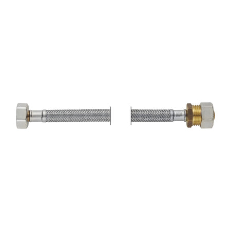 PROFLEX Slang flexibel 15 mm knelkoppeling x 1/2'' binnendraad DN8 lengte: 45 cm-761129