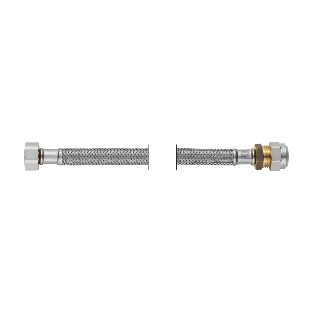 PROFLEX Slang flexibel 12 mm knelkoppeling x 3/8'' binnendraad DN8 lengte: 45 cm-761137