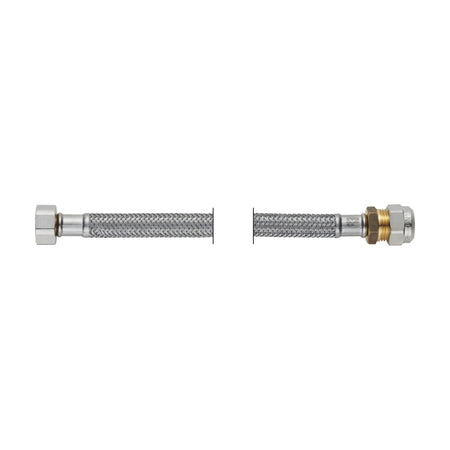 PROFLEX Slang flexibel 12 mm knelkoppeling x 3/8'' binnendraad DN8 lengte: 45 cm-761137