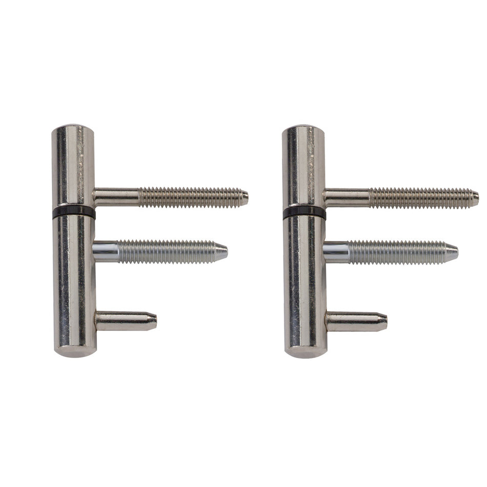 AXA Inboorpaumelle 1177 Voor Houten Kozijnen Staal Vernikkeld 75x14mm 2st-761225