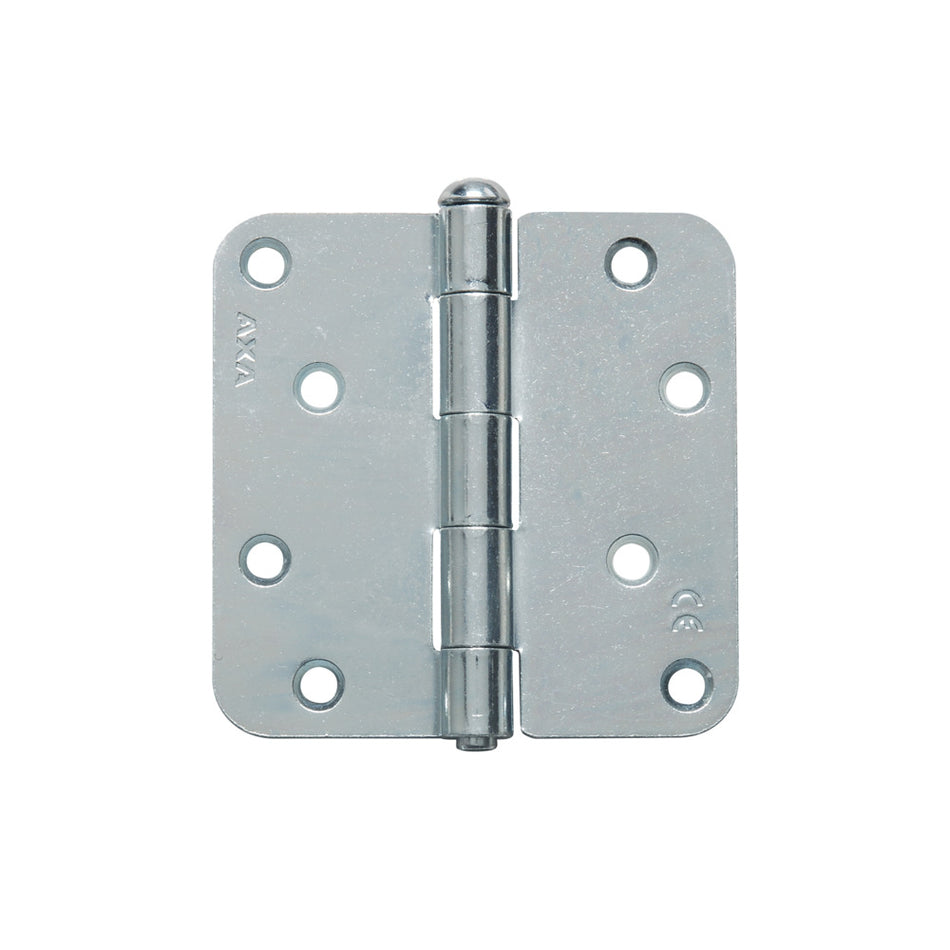 AXA Scharnier Ongelagerd Ronde Hoek Staal Topcoat 89x89mm-761228