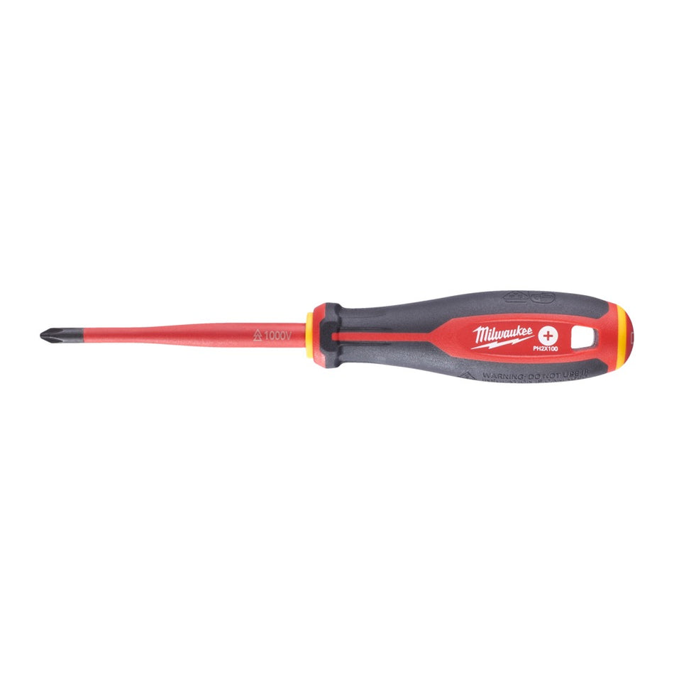 Milwaukee Tri-Lobe VDE Schroevendraaier PH2 x100-764877