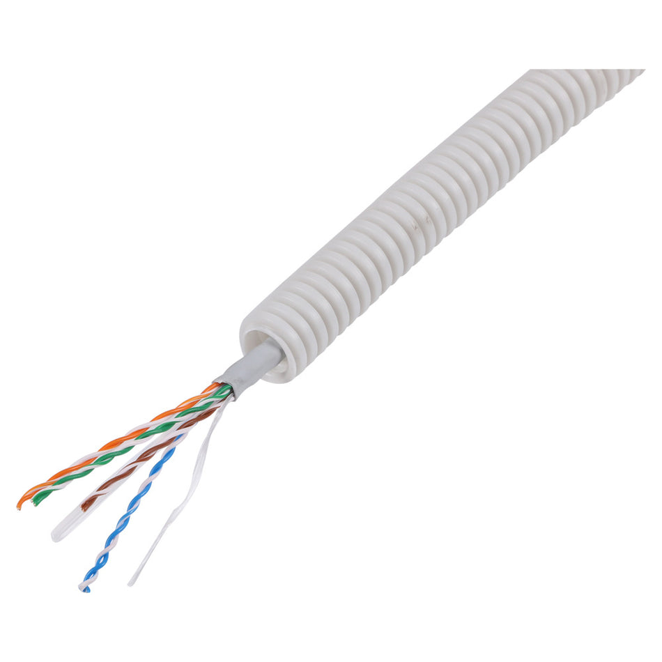 Q-Link Netwerkkabel Flexibel 5/8 Met UTP Kabel CAT6 50m-764965