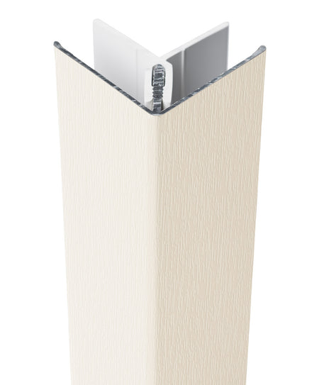 Protex Urban Buitenhoek Aluminium/PVC Zuiverwit 3000mm-765596