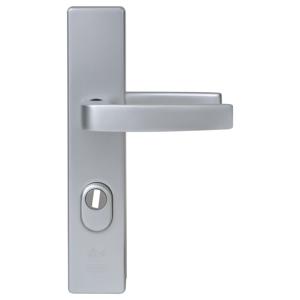 Nemef Veiligheidsbeslag Kruk-Kruk SKG*** Aluminium Grijs 3417-72mm-766879