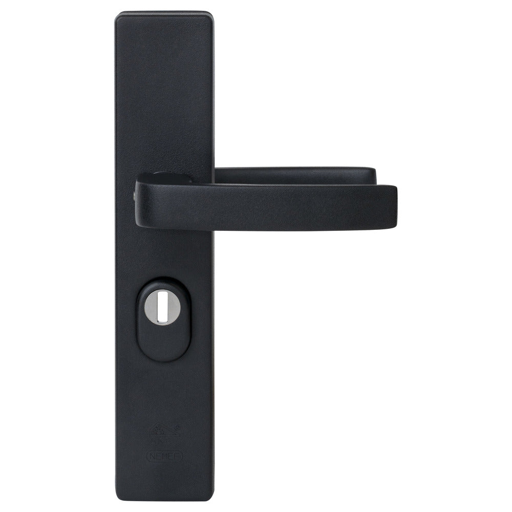 Nemef Veiligheidsbeslag Kruk-Kruk SKG*** Aluminium Zwart 3417-55mm-766880