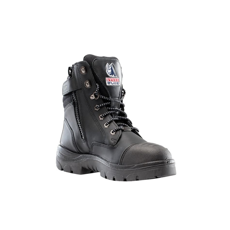 Steel Blue Veiligheidsschoen Southern Cross Zip S3 Zwart-767050