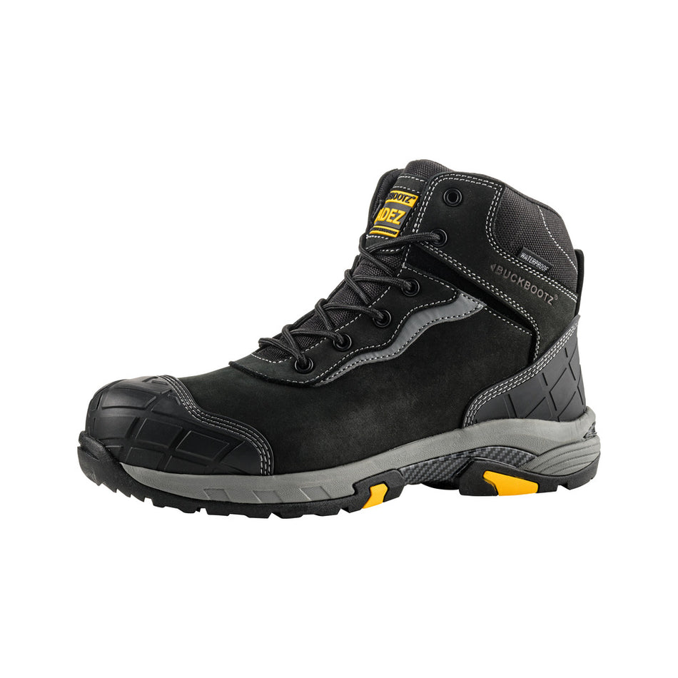 Buckbootz Veiligheidsschoen Blitz S3 Leer Zwart-768091