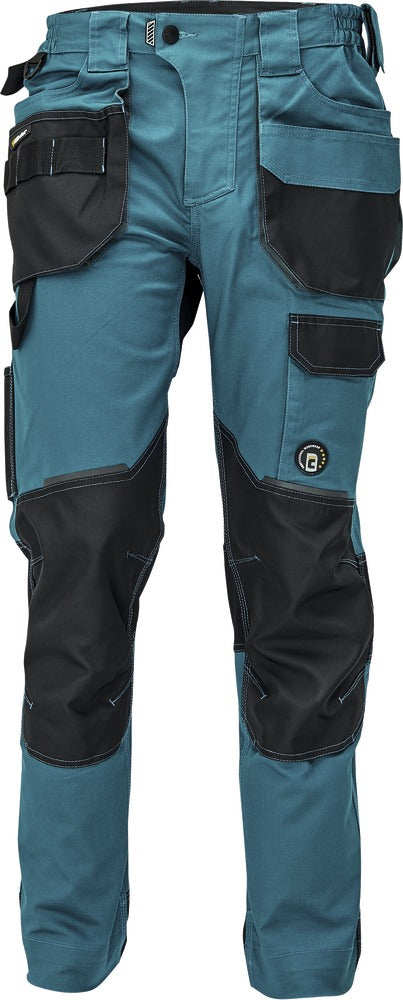 CERVA Werkbroek Dayboro Petrol Blauw Maat 52-768844