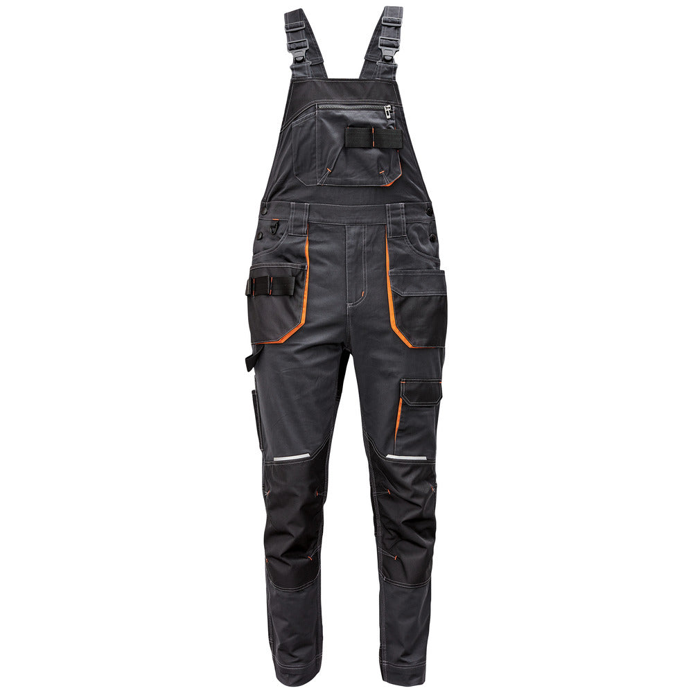 CERVA Bretelbroek Emerton+ Antraciet/Oranje-768904