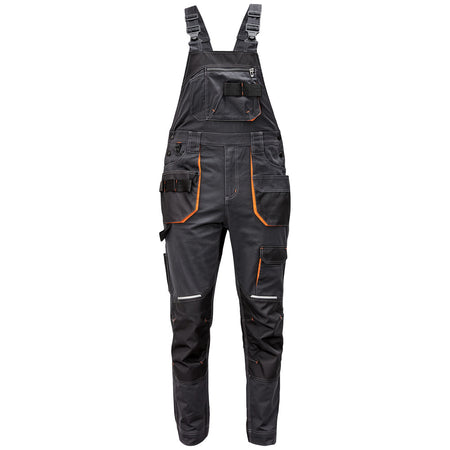 CERVA Bretelbroek Emerton+ Antraciet/Oranje-768904