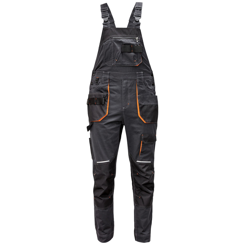 CERVA Bretelbroek Emerton+ Antraciet/Oranje-768904