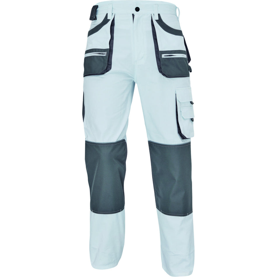 CERVA Werkbroek Carl Wit/Grijs-768910